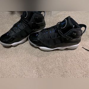 Jordan’s. Men 8.5 Women 9.5